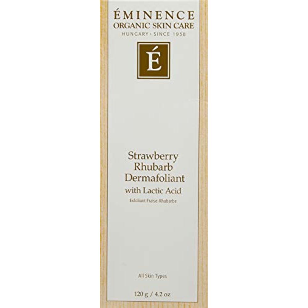 Eminence Organic Ski Eminence Strawberry Rhubarb Dermafoliant, 4.2 Ounce
