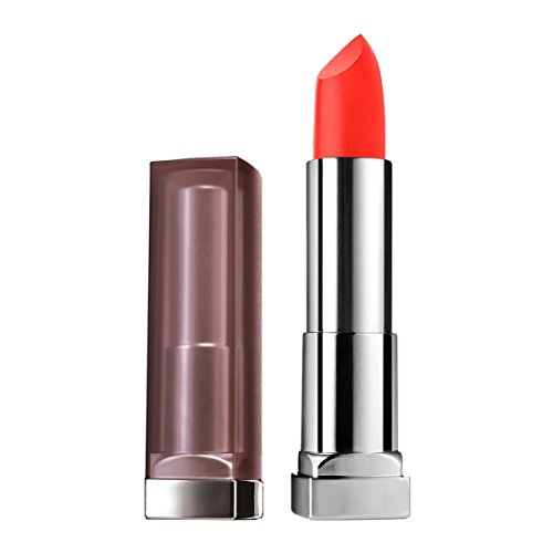Maybelline New York Color Sensational Creamy Matte Lipstick, All Fired Up, 0.15 oz.