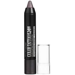 Maybelline New York Maybelline Eyestudio ColorTattoo Concentrated Crayon,750 Charcoal Chrome, 0.08 oz.
