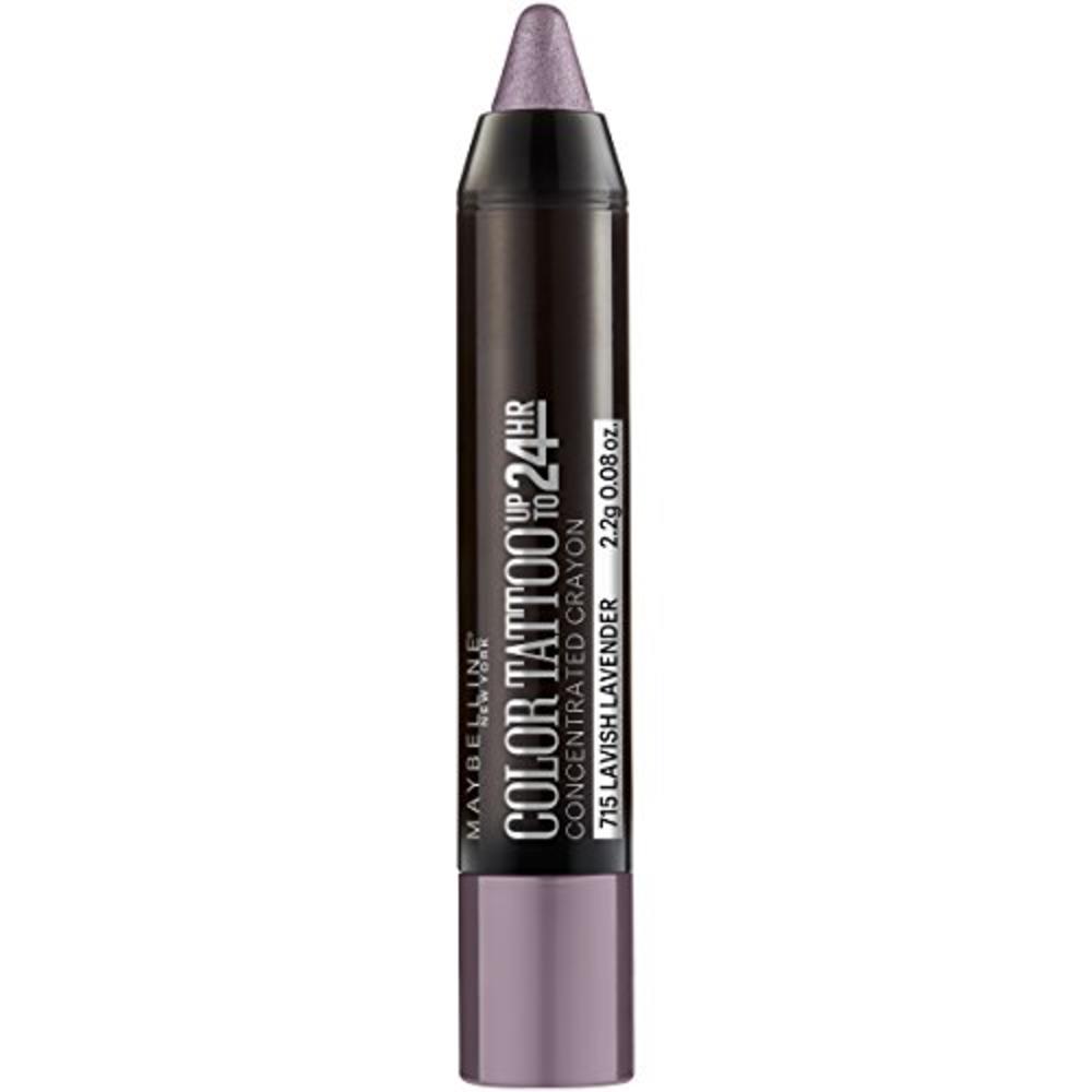 Maybelline New York Eyestudio ColorTattoo Concentrated Crayon,715 Lavish Lavender, 0.08 oz.