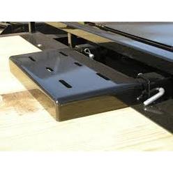 BWISE Heavy Duty Removable Winch Mount Plate with Bolt-ON OR Weld-ON RECIEVER Plate-Painted