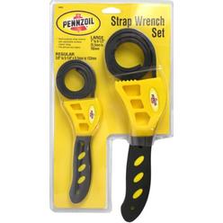 Custom Accessories Pennzoil 19425 3/8" to 5-1/4" and 1" to 6-1/2" Wrench for Pennzoil Strap Oil Filter, (Set of 2)