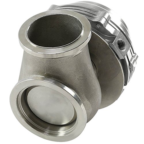 DNA Motoring Silver 44mm Water Cooled External Turbo Manifold Wastegate