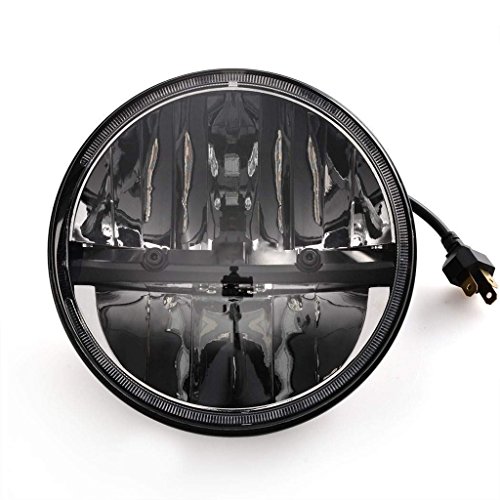 Eagle Lights E27270 7 inch Round Complex Reflector LED Headlight for Harley Davidson