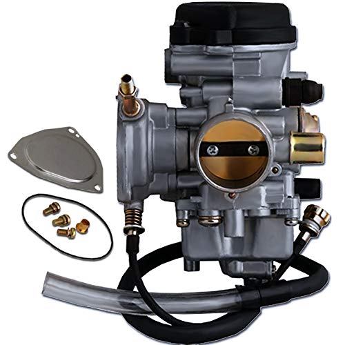 GLENPARTS Carburetor Replaces for Yamaha GRIZZLY 350 YFM350 2WD 4WD 2007 2008 2009 2010 2011 Quad