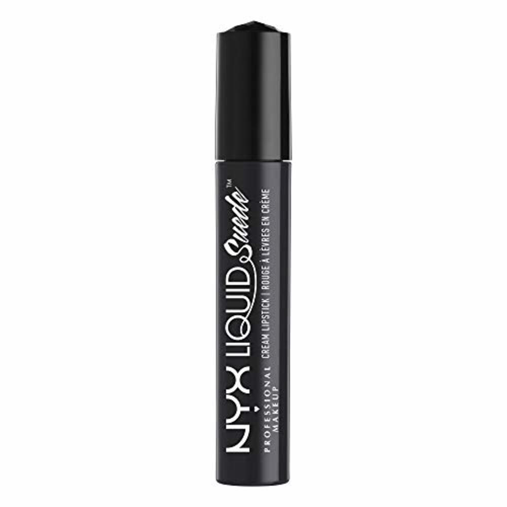 NYX PROFESSIONAL MAKEUP Liquid Suede Cream Lipstick - Alien (Black)
