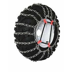 Grizzlar GTU-284 Garden Tractor 2 Link Ladder Alloy Tire Chains Tensioner Included 27x12.50-15NHS 29x12.00-15 29x12.50-15NHS