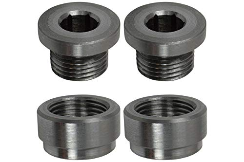 Universal O2 Sensor Bung ICT Billet O2 Sensor Bung Universal Mild Steel Weld Oxygen Air Fuel ...