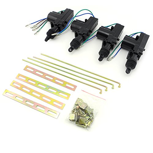 iSaddle Remote Control Car Door Central Locking System with 4 Actuators
