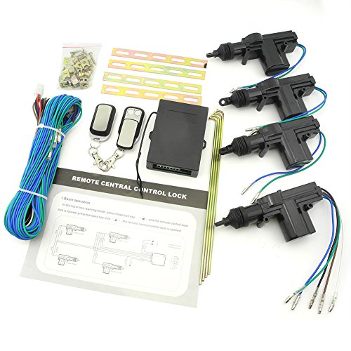 iSaddle Remote Control Car Door Central Locking System with 4 Actuators