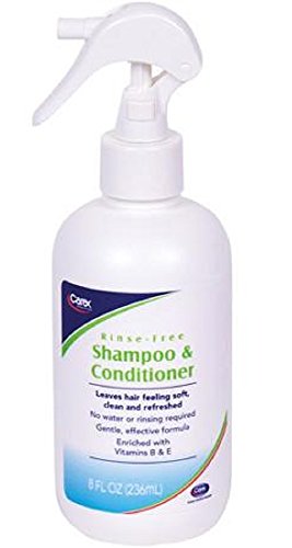 Carex Rinse-Free Shampoo & Conditioner, 8 OZ