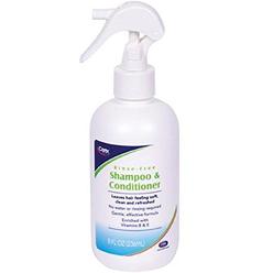 Carex Rinse-Free Shampoo & Conditioner, 8 OZ