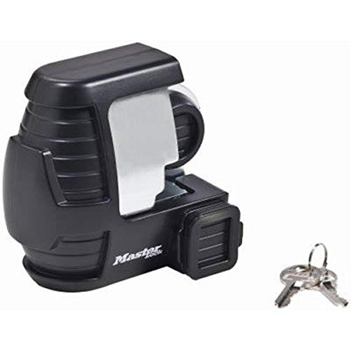 Master Lock Trailer Lock, Universal Trailer Coupler Lock, 379DAT , Silver ,  Standard