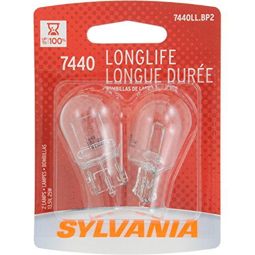 OSRAM Sylvania 7440 Long Life Miniature Bulb (Contains 2 Bulbs)