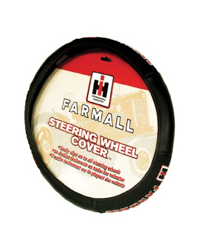 Plasticolor 006715R01 Farmall International Harvester Car Truck SUV Steering Wheel Cover