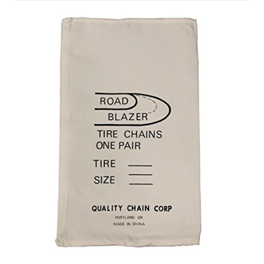 Quality Chain Road Blazer Non-Cam 5.5mm V-Bar Link Tire Chains (Dual/Triple) (4829)