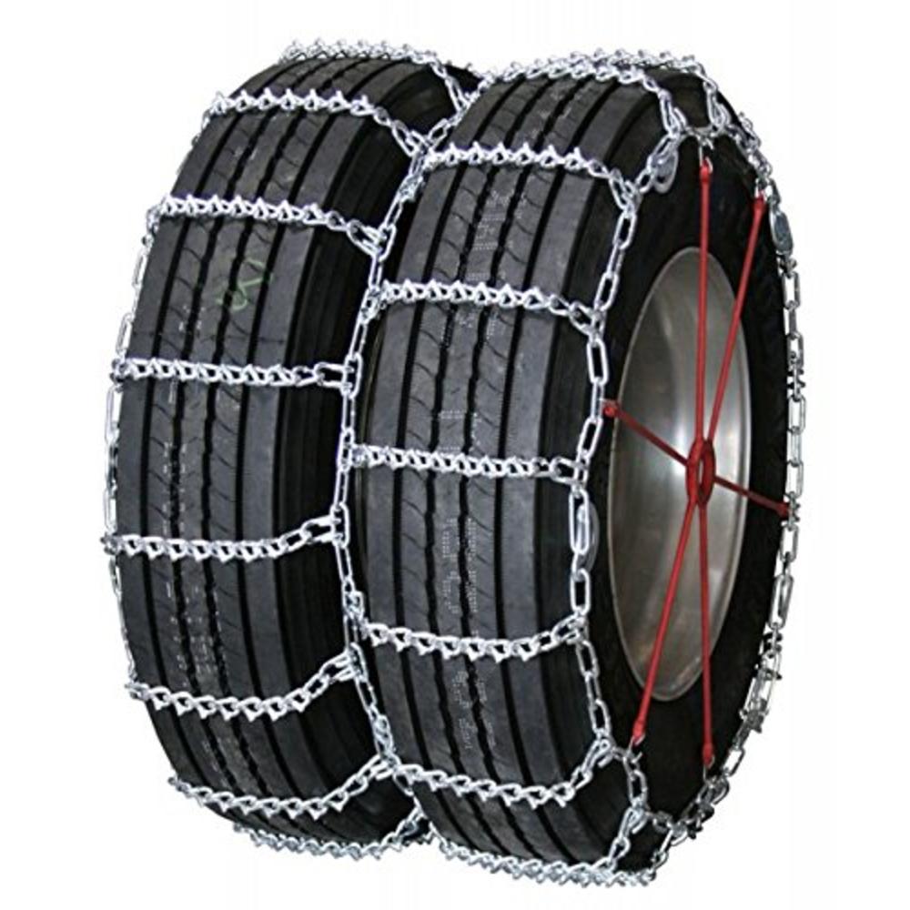 Quality Chain Road Blazer Cam 7-8mm Commercial Truck V-Bar Link Tire Chains (Dual/Triple) (4855QC)
