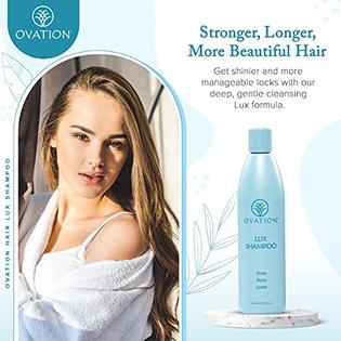 Ovation Hair Lux Shampoo - For Shiny, Manageable, Voluminous ...