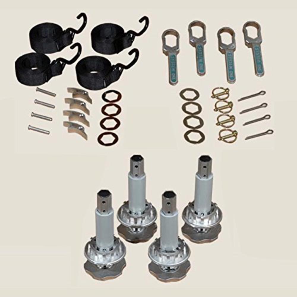 System One AWW 4 Aluminum Work Winch Set Of 4 Ladder Racks Tie Down system-one-aww-4-aluminum-work-winch-set-of-4-ladder-racks-tie-down