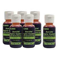 Tracer Spectronics Corp / Tracer TP39000601 Engine Coolant Dye 1oz.- Set of 6