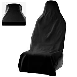Waterproof SeatShield UltraSport Seat Protector (Black) - The Original Removable Auto Car Seat Cover - Soft Odor-Proof, Guards L