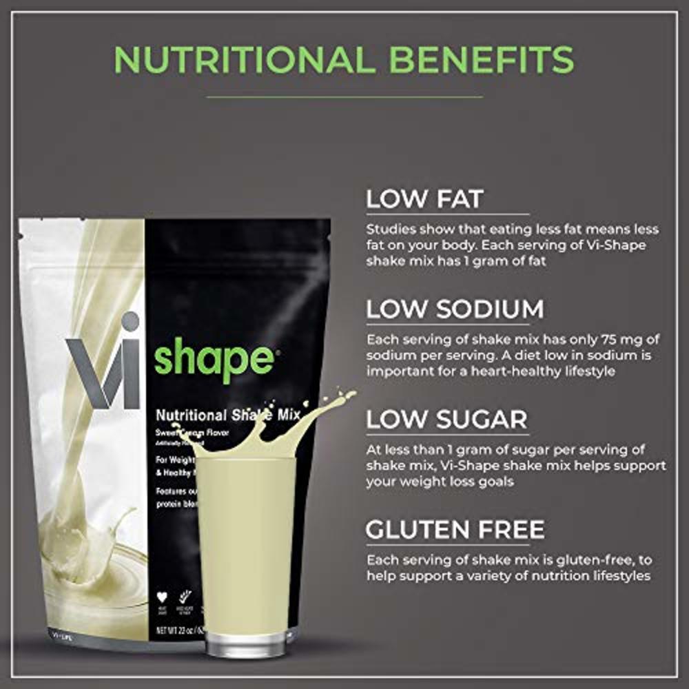 ViSalus Vi Shape Nutritional Shake Mix Sweet Cream Flavor ...