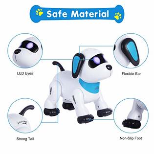 YIMAN Remote Control Robot Dog Toy, Programmable Interactive