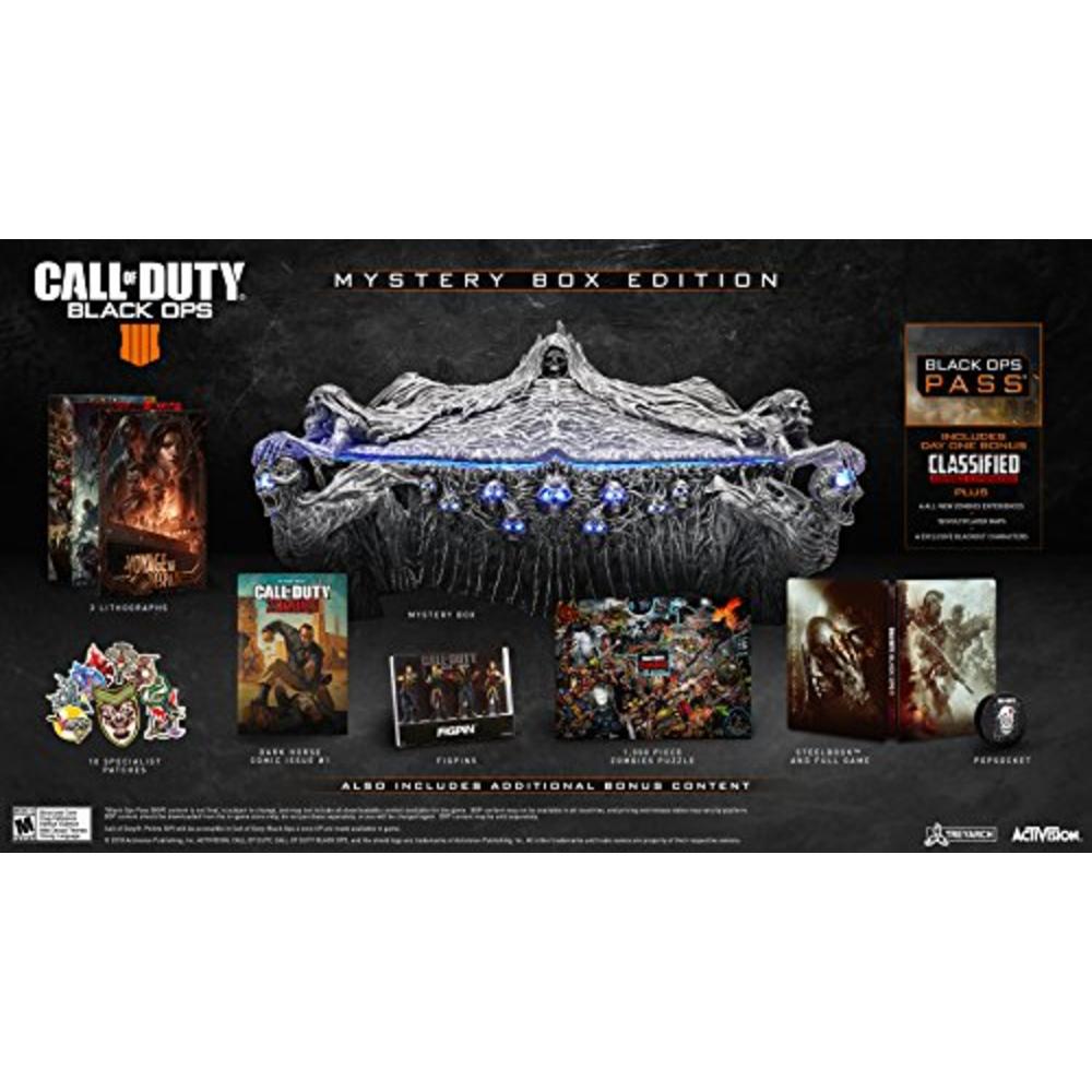 waardigheid aantrekken Voorwaardelijk Activision Call of Duty: Black Ops 4 - Xbox One Mystery Box Edition