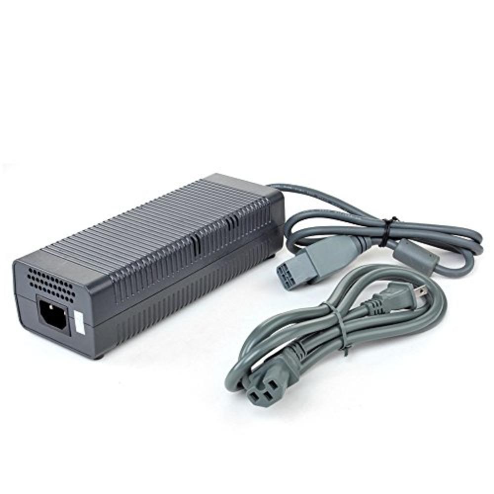 TNP Products Xbox 360 Power Supply AC Adapter Brick with Charger Wall Cord Cable Replacement Kit for Microsoft Xbox 360 Jasper Valhalla 150W 