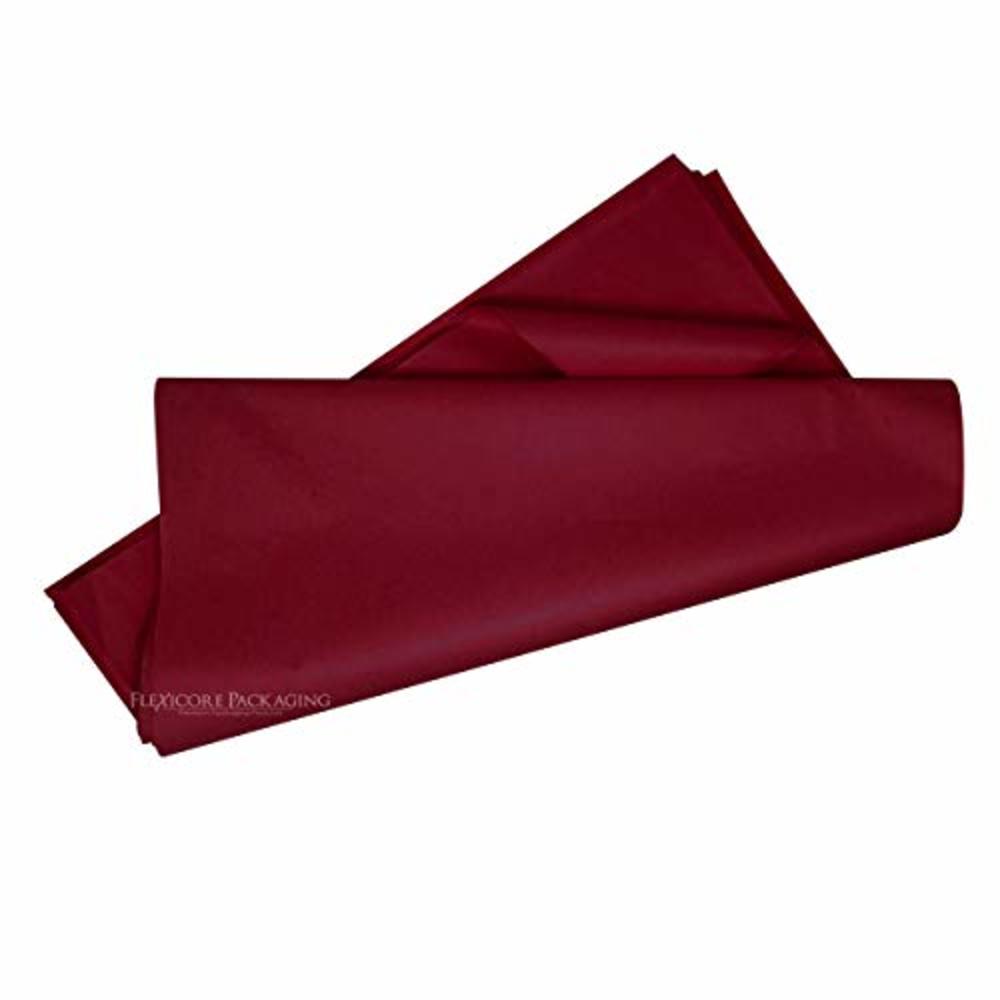Premium Quality Gift Flexicore Packaging | Burgundy Gift Wrap Tissue Paper| Size: 15"x20"|100 Count