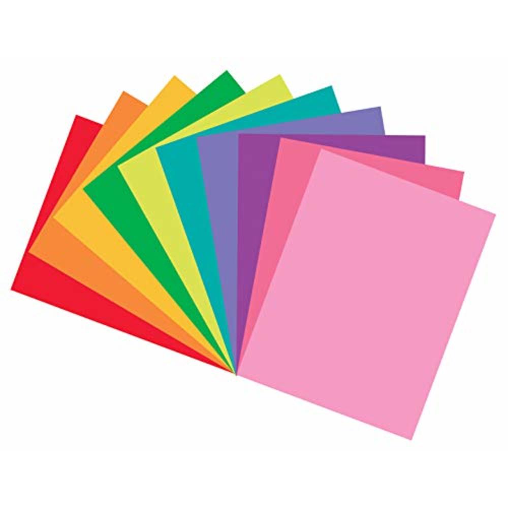 Tru-Ray Construction Paper, 10 Vibrant Colors, 9" x 12", 50 Sheets