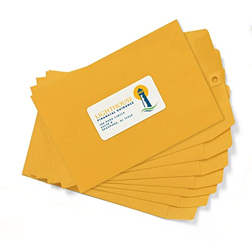 Maco MACO Laser/Ink Jet White Shipping Labels, 2 x 4 Inches, 10 Per Sheet,  2500 Per Box (ML-1000B)
