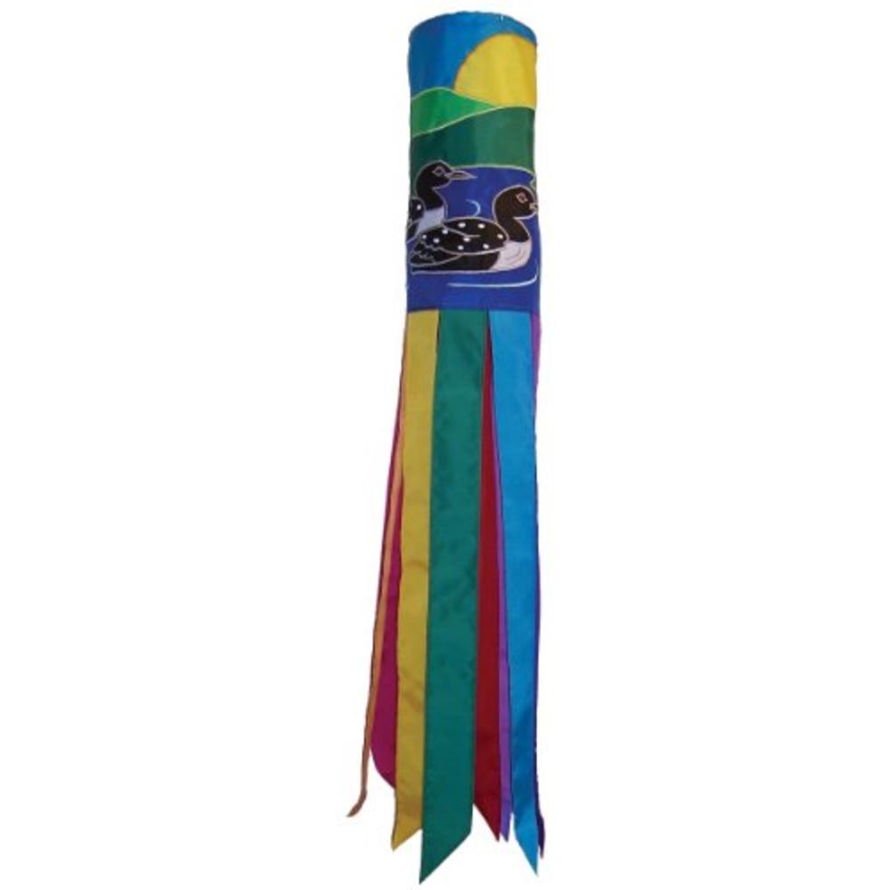 In the Breeze Pair of Loons Windsock, 40-Inch