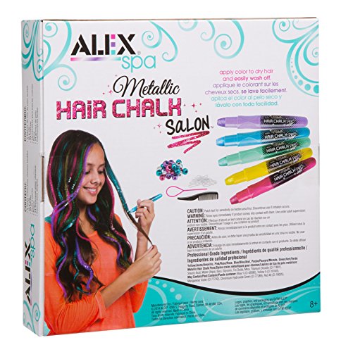 Alex Toys Alex Spa Metallic Hair Chalk Salon Girls Fashion Activity