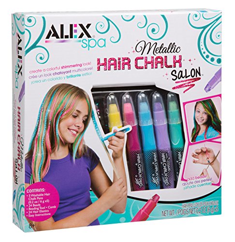 Alex Toys Alex Spa Metallic Hair Chalk Salon Girls Fashion Activity
