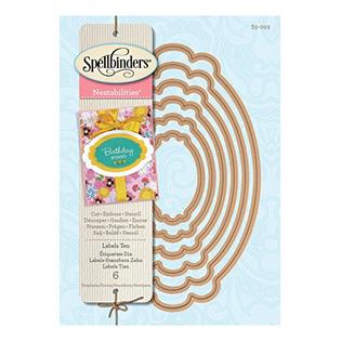 SPELLBINDERS Spellbinders S5-022 Nestabilities Labels Ten ...