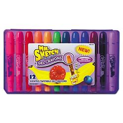 Sanford Mr. Sketch Scented Gel Crayons, Assorted Colors