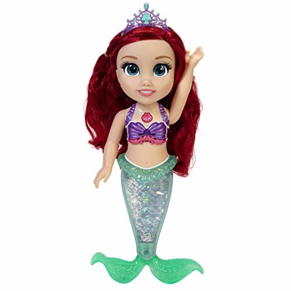 Disney Princess Ariel Doll Sing & Sparkle - Light-up with 2 Songs & Over 20 Phrases! 14 Inches Tall