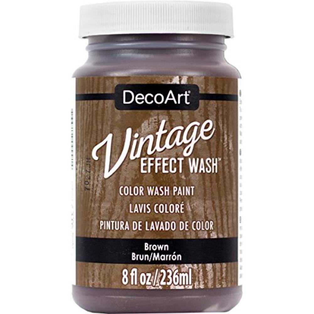 Deco Art DecoArt Vintage Effect Wash 8oz, Brown