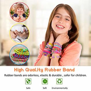 Yehtta Gifts for 8-10 Year Old Girls Rubber Bands Loom Kit Kids