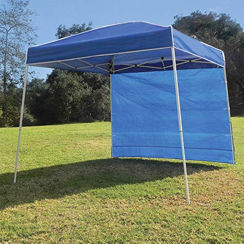 Z-Shade 10 Foot Angled Leg Instant Canopy Tent Taffeta Attachment to Provide Ultimate Shading for Outdoor Events, Blue (Attachme