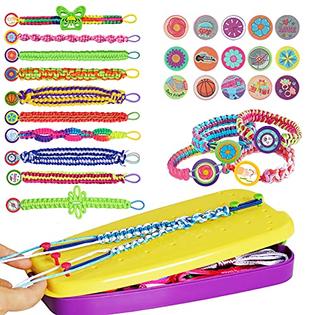 Topdiaos Friendship Bracelet Making Kit Toys, Ages 6 7 8 9 10 11 12 Year  Old Girls Gifts Ideas, Birthday Present for Teen Girl, Arts and