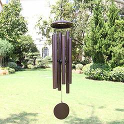 ASTARIN Wind Chimes Outdoor Deep Tone, 45 in Memorial Wind Chimes Large with 6 Heavy Tubes, Large Deep Tone Wind Chimes Outdoor 