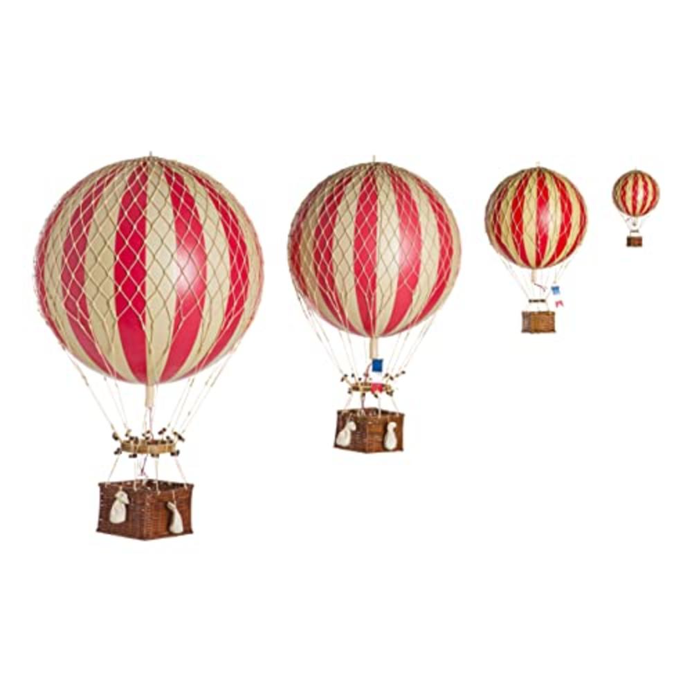 Authentic Models, Floating The Skies Air Balloon, Hanging Home Decor - 11.80 Inch Height, Historic Hot Air Balloon Model for Hom