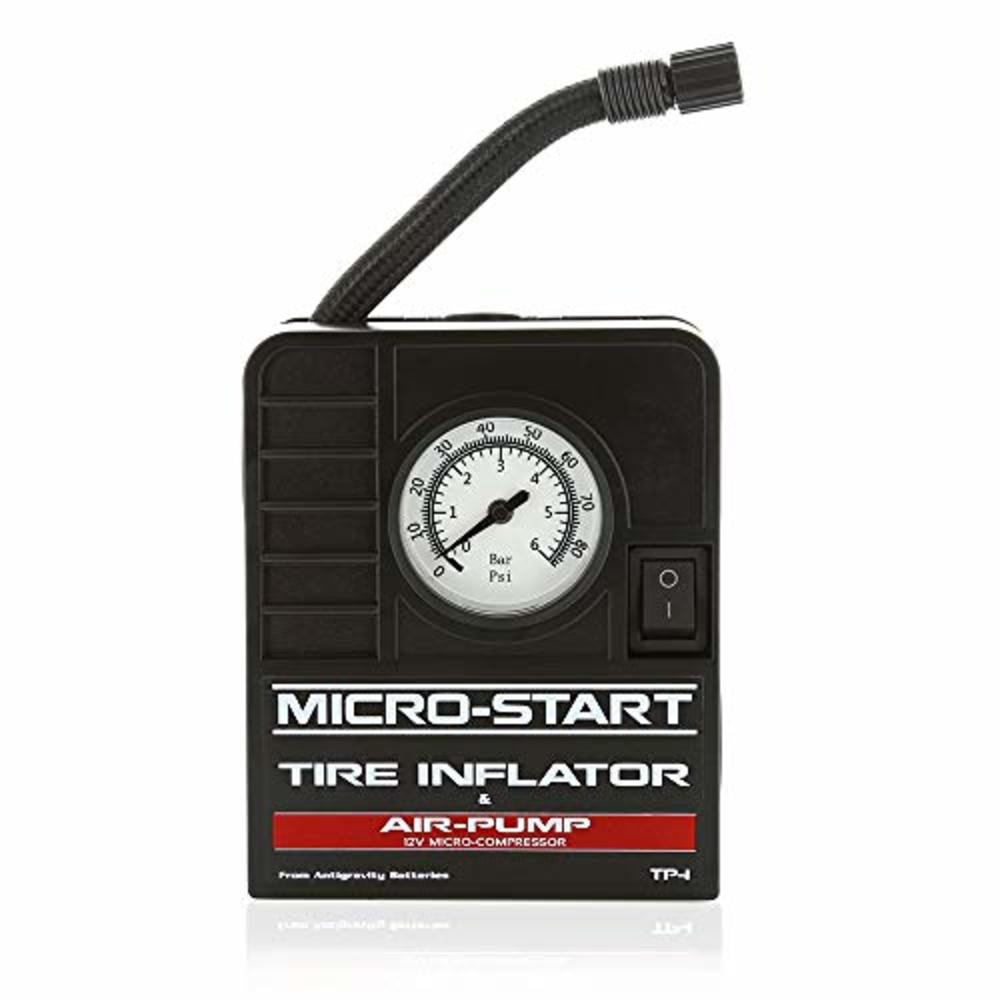 Billet Proof Designs Mini Portable Tire Inflator Air Pump - Works with Vehicles Cigarette Lighter or AG Micro Start