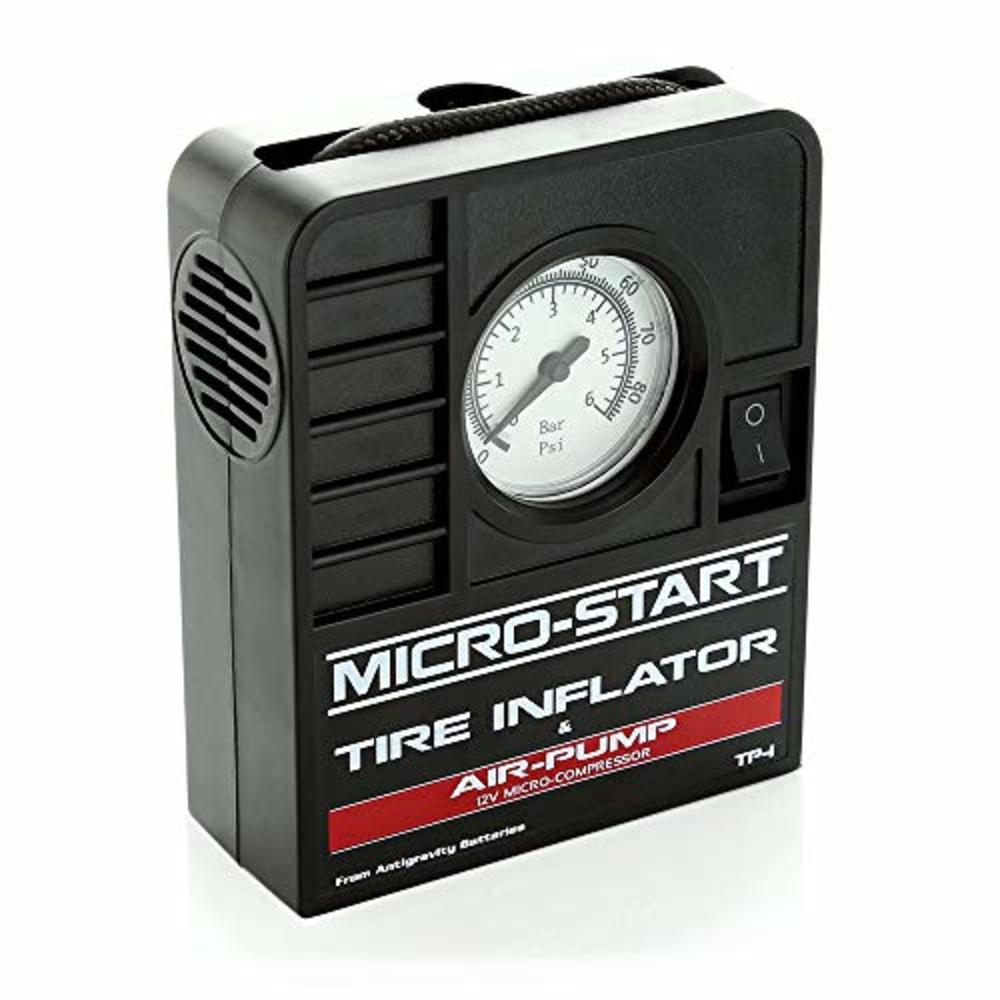 Billet Proof Designs Mini Portable Tire Inflator Air Pump - Works with Vehicles Cigarette Lighter or AG Micro Start