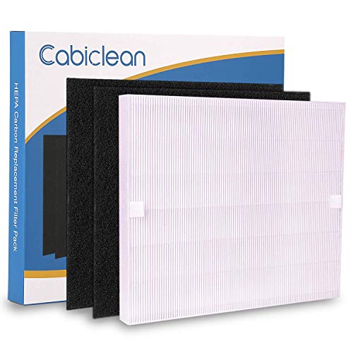 Cabiclean True HEPA Replacement Filter for AP1512HH Air Purifiers 3304899 with 2 carbon Filters