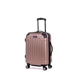 Kenneth Cole Reaction Renegade 20? Carry-On Luggage Lightweight Hardside Expandable 8-Wheel Spinner Travel Cabin Suitcase, Rose