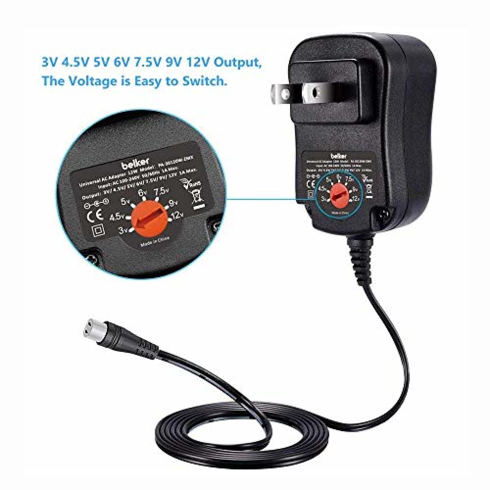Outtag Caricatore universale Multi Punta Trasformatore 220 V 6 V 3 V 4.5 V 5 V 7.5 V 12 V Alimentazione 9 V 1a 2 A Adattatore AC DC AC Connettore 5 V 10 DC Per Elettrodomestici Outtag Caricatore universale Multi Punta Trasformatore 220 V 6 V 3 V 4.5 V 5 V 7.5 V 12 V Alimentazione 9 V 1a 2 A Adattatore AC DC AC Connettore 5 V 10 DC Per Elettrodomestici