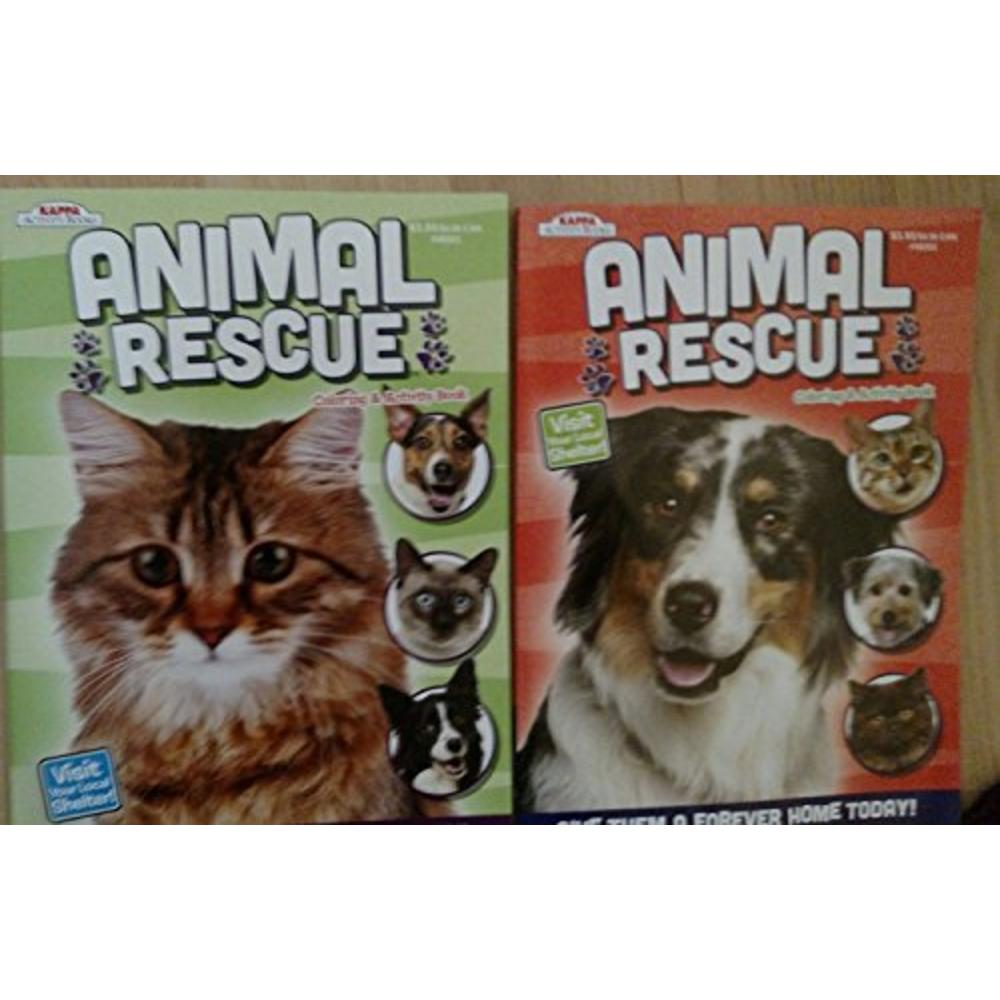 KAPPA BOOKS PUBLISHE Kappa Publication 148503 Animal Rescue Coloring Book Assorted Styles